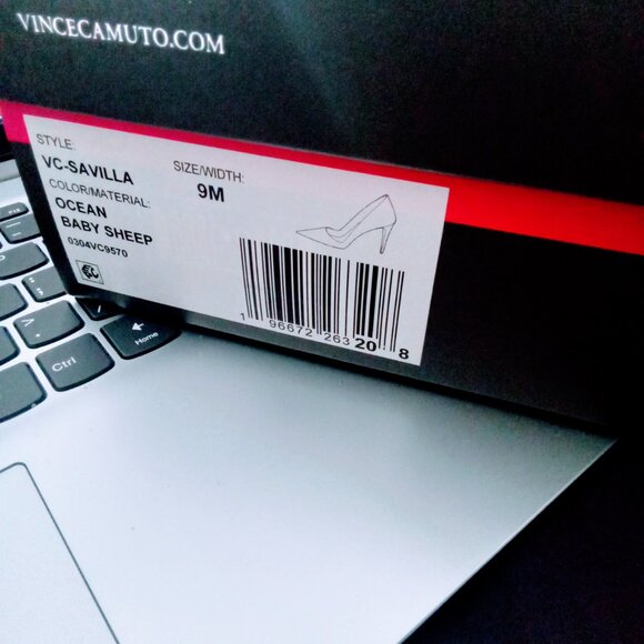 Vince Camuto Savilla 3" Stiletto Heels Size 9 Seafoam Green - Picture 3 of 4